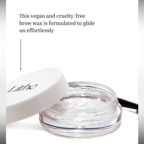 New LITHE BEAUTY UHD Brow Sculpt Clear Brow shaping wax with sculpting brush - Picture 6 of 10